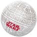 BESTWAY 91205 - Pelota de Playa Hinchable Diseño Star Wars Estación Espacial Gris y Rojo 61 cm Vinilo Resistente con Válvulas de Seguridad para Fácil Inflado