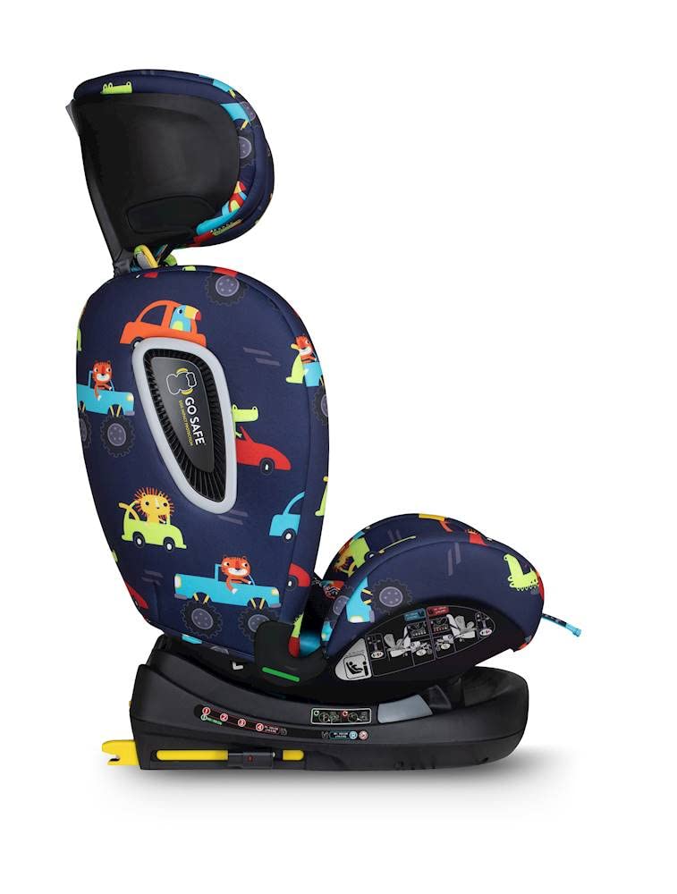 All in All in All Rotate i-Size fotelik samochodowy od urodzenia 0-12 lat, ISOFIX, ERF, silnik antyucieczkowy Kidz