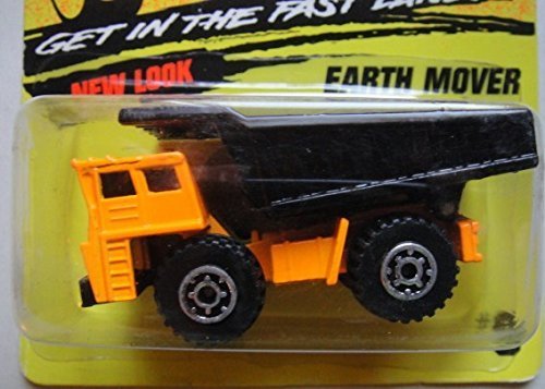 Matchbox New Look Black/Orange Earth Mover #9 miniatura 2