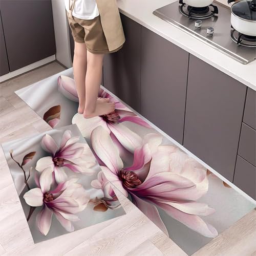 Tapis de cuisine antidérapant lot de 2 grand format lavable - 5