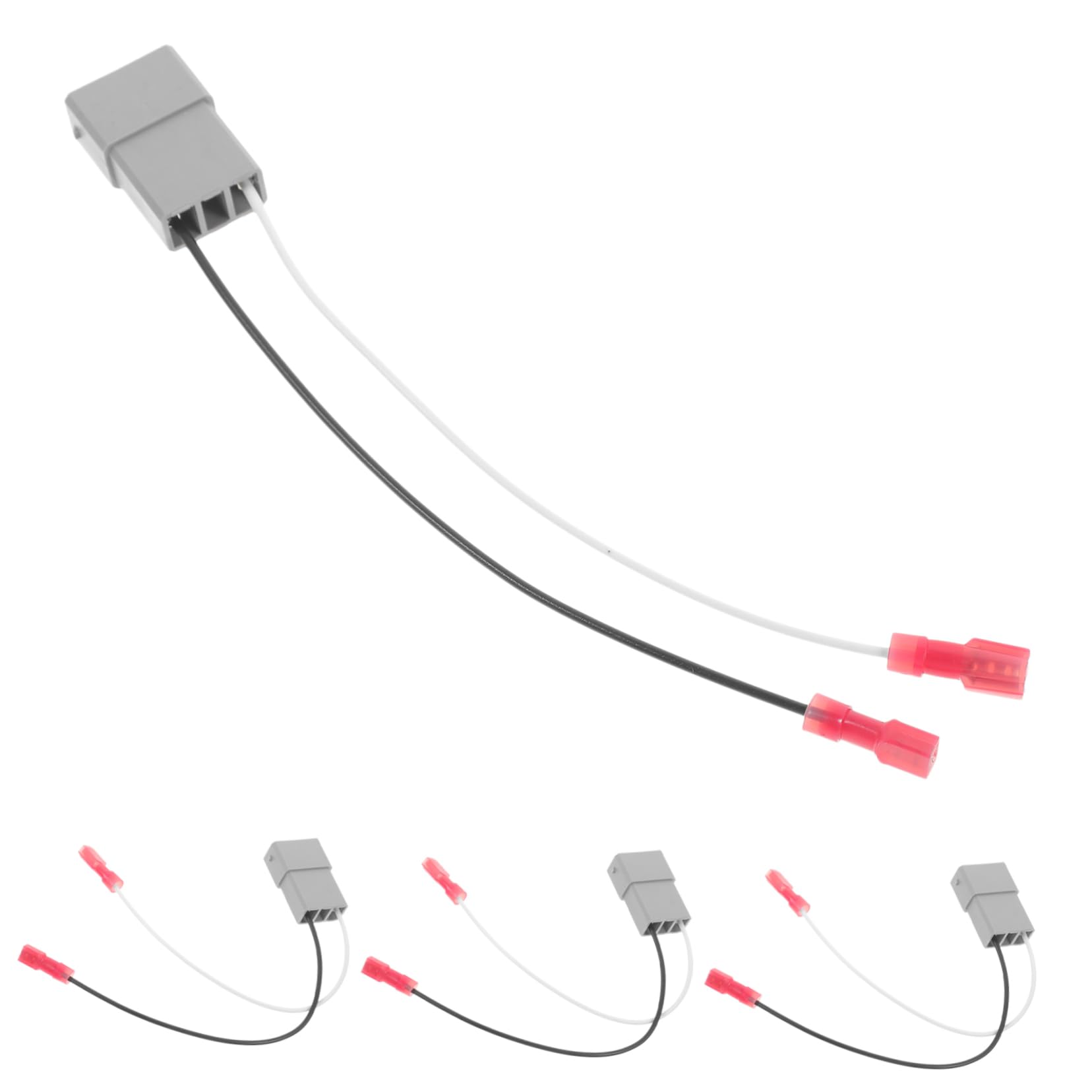 Alipis 4pcs Speaker Wire Harness Car Speaker Connector Harness Speaker Replacement Install Adapter Easy to Use for Diy Enthusiasts