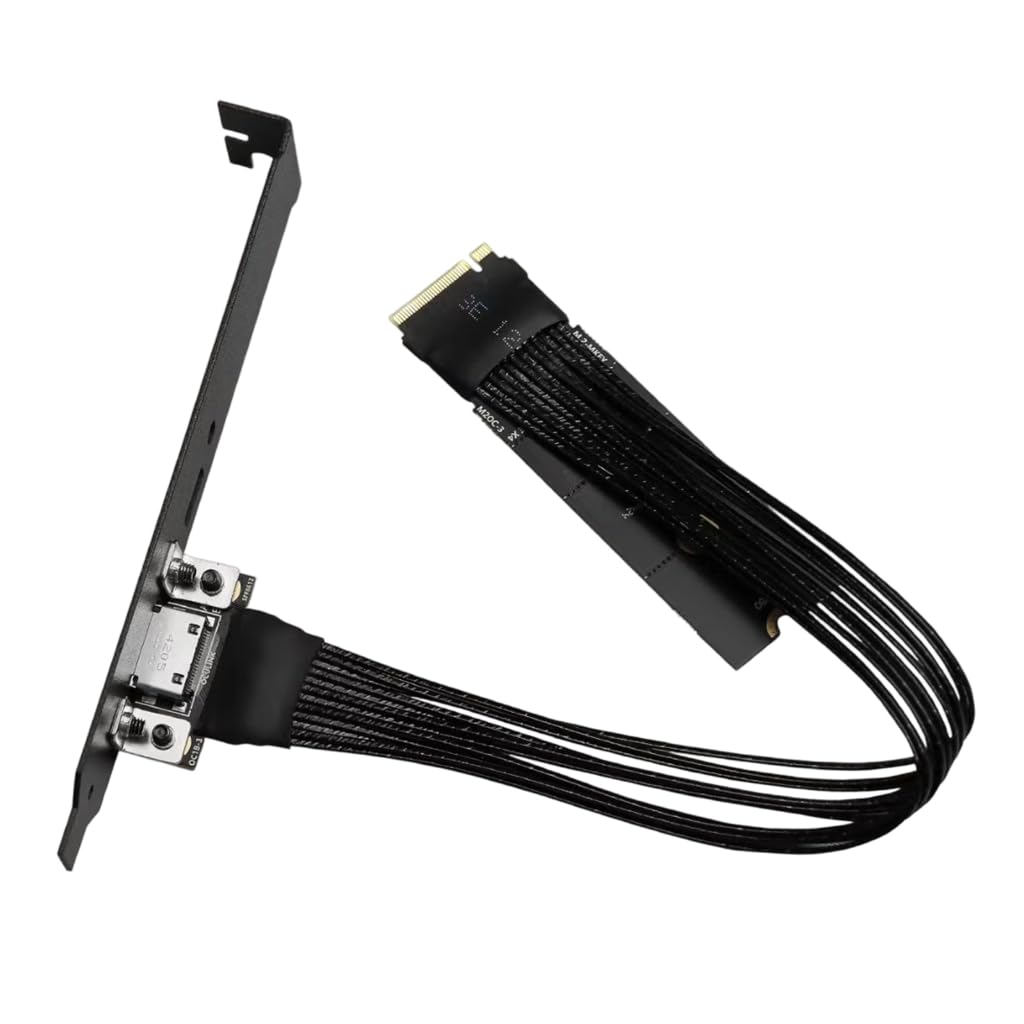 M.2 to Oculink 4I Extension Cable for M.2 Mkey to SFF8611 Adapter Cable