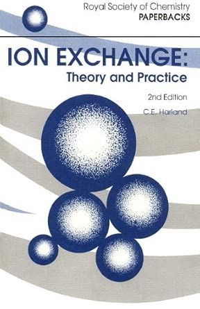 Ion Exchange: Theory and Practice 2nd Edition book cover