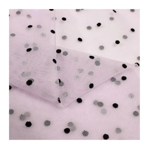 Tissu bricolage et couture vêtement motif pois 90x155cm Color10