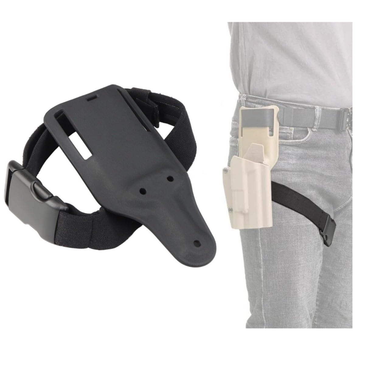 ACEXIER Tactical Leg Platform Set - Oberschenkelgurt Für Holster Jagd