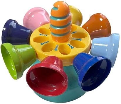 Midex HB-40 Educational Toy HANDbell Set for Kids Kindergarten with 8 Notes HANDbell Notes