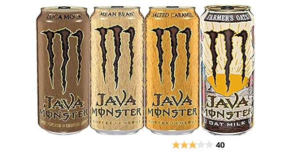 Amazon.com: Monster Java Mean Bean Loca Moca Salted Caramel ...