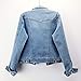 LaoZanA Chaqueta Vaquera De Mujer Chaquetas De Mezclilla Corta Tallas Grandes Outwear...
