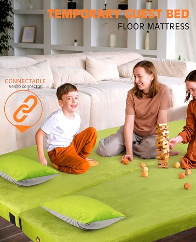 EXTRA-THICK-4-INCH-Memory-Foam-Camping-Mattress-Roll-Up-Floor-Sleeping-Mat-Camp-Cot-Mattress-Pad-Travel-Camping-Couch-Bed-for-Guest-Adults-Side-Sleepers