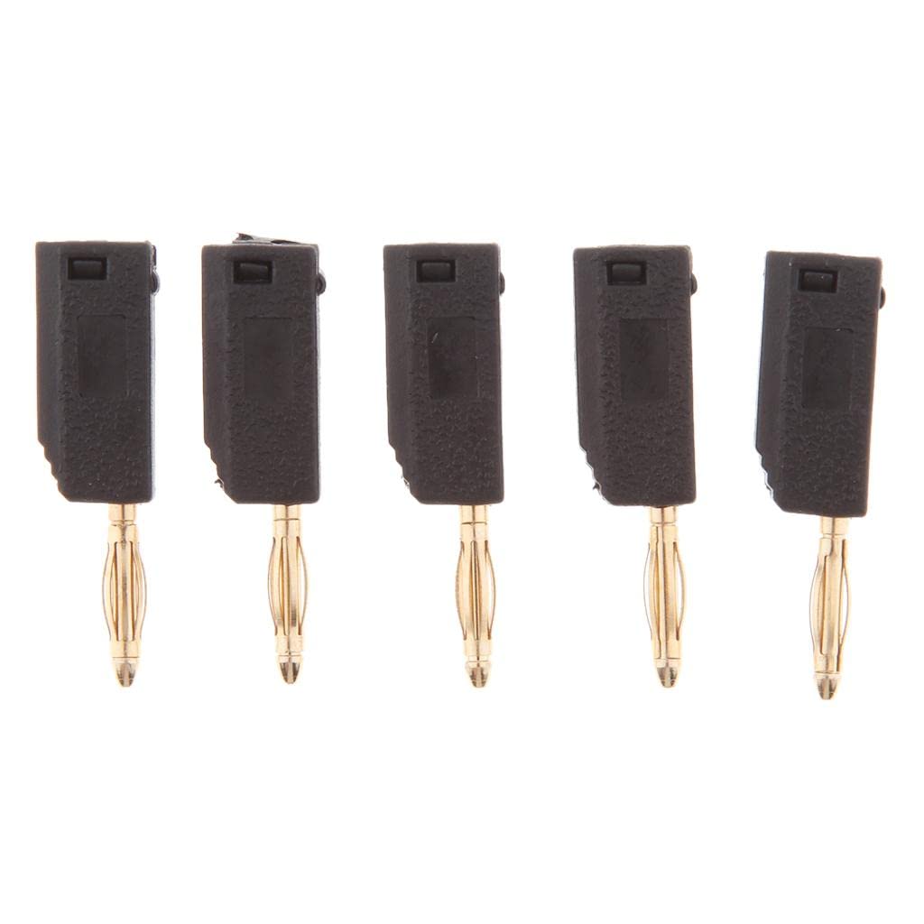 Calandis® 5X5Pieces 2Mm Banana Plug for Test Probes Instrument Meter Connector Black | Audio Cables & Interconnects | TV Video & Audio Accessories | TV Video & Home Audio | Consumer Electronics-image-48