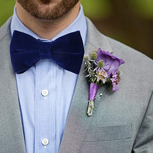 Moño para Hombre Preanudado de Terciopelo Ajustable miniatura 2