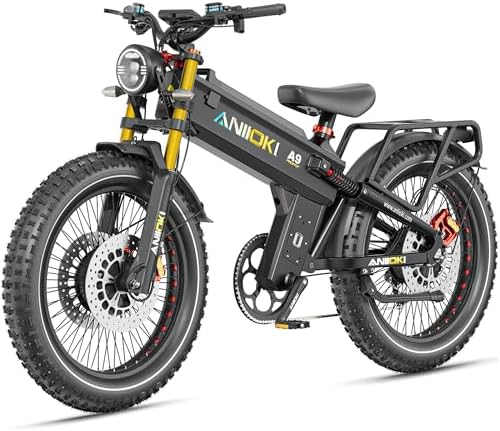 ANIIOKI 6000/7000W Dual Motor Electric Bike,46MPH 300Miles Long Range eBike,60/7...