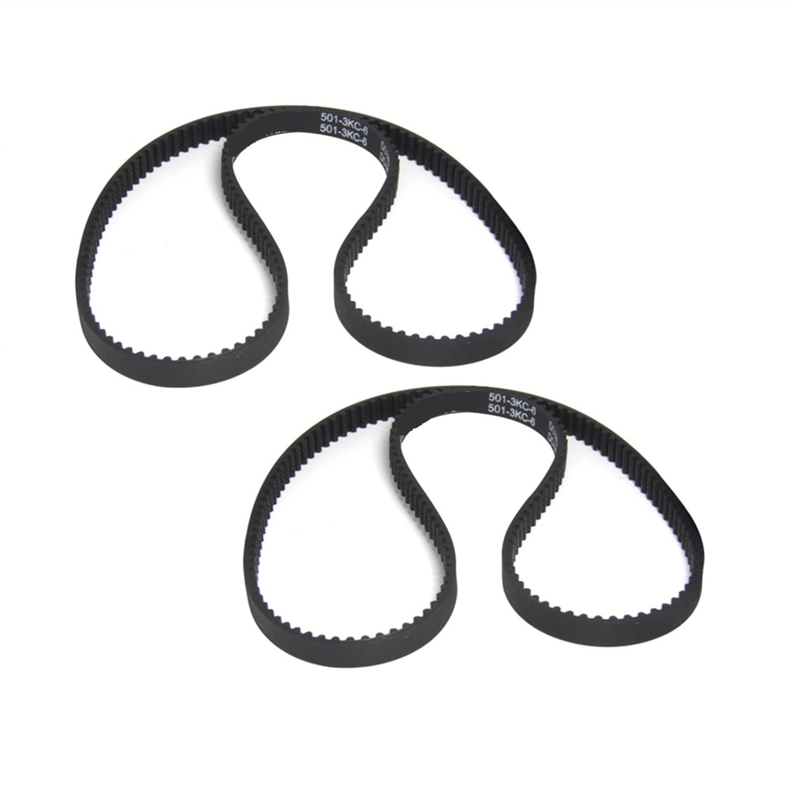 UJNKMGBF 2 Pieces Processor Belt Spare Parts 501-3KC-6 for moulinex MS-0698399 for OPTIPRO for OVATIO 2 for MASTERCHEF 350 for krups F705