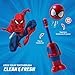 Brush Buddies Marvel Spider-Man Toothbrush for Kids, Soft & Rounded Bristles, Poppin' Fun, Ultra Soft Pop-up Brush Head with Superhero Brush Cover