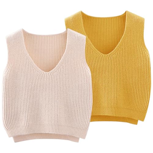 Pull gilet tricoté en maille douce et finitions premium pour enfant