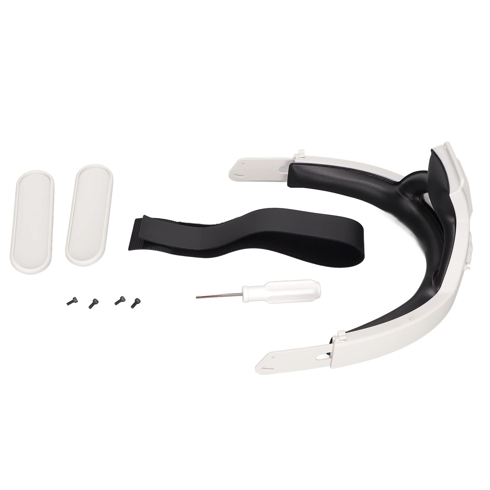 Regulowany Pałąk Vomeko, Pałąk VR Ergonomiczny Wymienny Pałąk Do Gier Oculus Quest 2 VR, Regulowany Pałąk VR Z Ulepszonym Wsparciem.