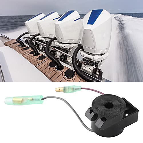 Caixa de Controle Remoto de Alarme do Motor de Popa 816492A1, Material ABS Resistente Painel de Chav