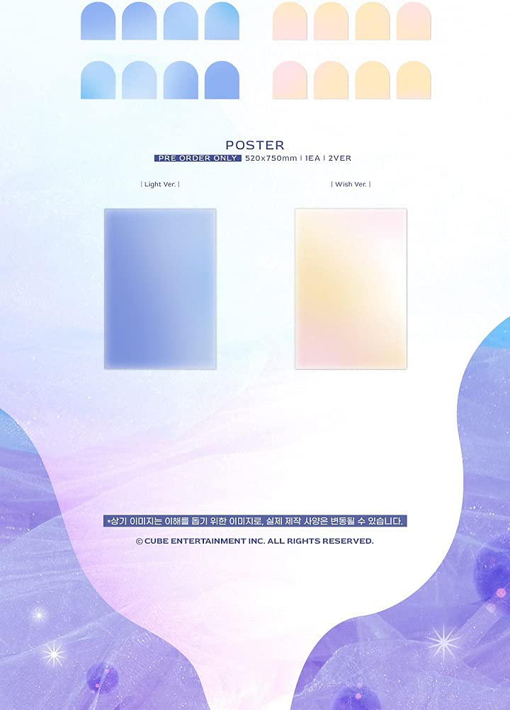 Amazon.com: LIGHTSUM Light a Wish 2nd Single Album Wish Version CD