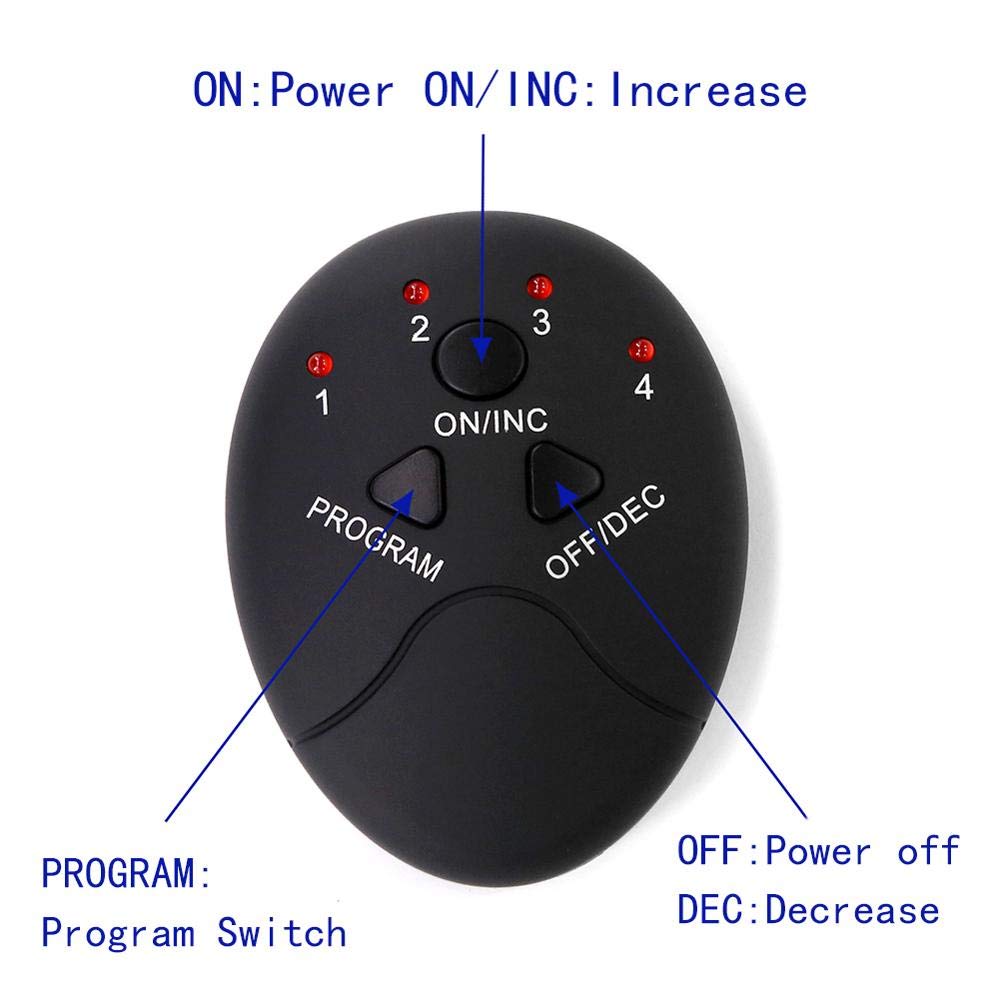BAJIE Bauchrad Muskel Elektrostimulator EMS Abs Elektrostimulator Bauch Elektrisches Massagegerät Trainingsgerät Fitnessgerät Gebäude Körper 20,5 * 16,5 cm Grün