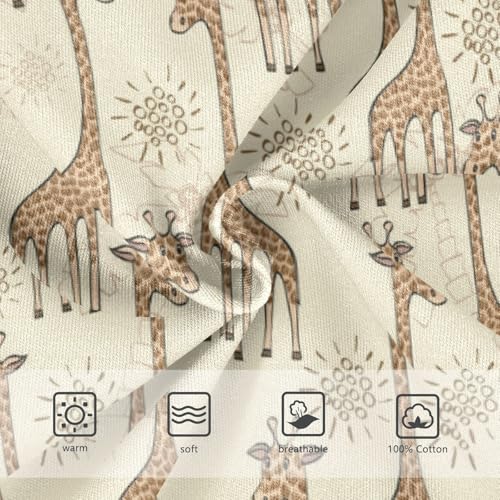 Boys' Exclusive Briefs Toddler Underwear 95% Combed Cotton Boxerbriefs 2T Giraffe Pattern 793