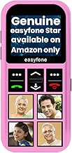 easyfone Star - Safety Device Cum Phone for Kids with SOS, GPS Tracking, Discreet Listening, Photo Dial, No Internet, 10 Days Battery Backup, Parental Control by Seniorworld