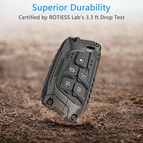 Coque de clé pour Cadillac noir modèle B plip de remplacement - 3