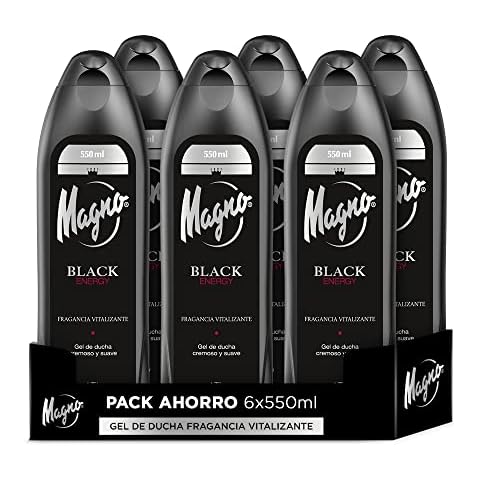 Magno Gel de Ducha Black Energy Cover
