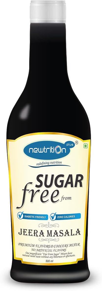 - Jeera Masala Sugar Free Mixer Syrups, Zero Calorie, Zero Carbs, Vegan, Gluten Free - 1 Count
