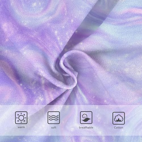 Toddler Underwear Floral 2t Cotton Little Girl Panties Fun Briefs Undies Kids Purple Marble Pastel3