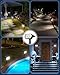 Kaxiida Solar Lights Outdoor Waterproof IP68, 3 Lighting Models Solar Powered Spot Lights Outdoor, 56LED Solar Lights Dusk to Dawn for Yard Patio Garden Pathway Landscape Lighting