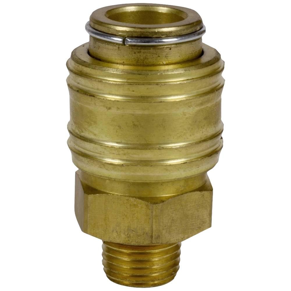 Orijinal Einhell Nipel R1/4" (Erkek) (kompresör aksesuarı, sağlam pirinçten yapılmış, pnömatik hortumlar için) - 4139207