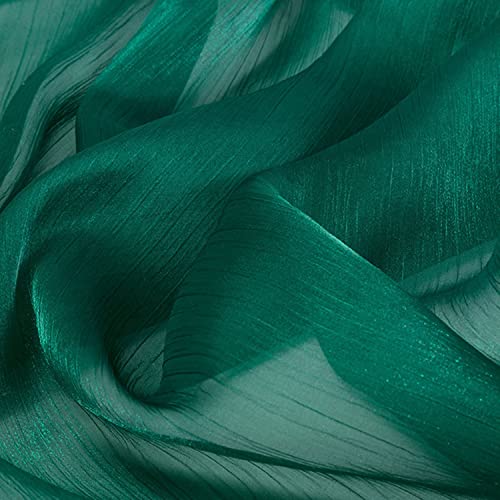 moonfarm 選べる17色 カラー 流水紋 オーガンジー 生地 約1.5m×1m 無地 手芸 用 布