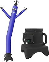 Vista 13 de MOUNTO Marioneta voladora de bailarín de 2,44 m con ventilador (Papá Noel)