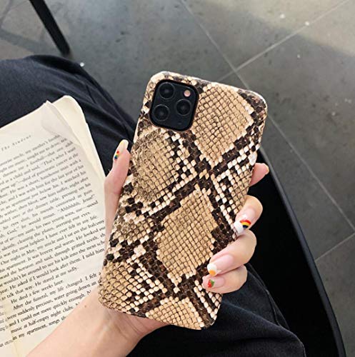 Losin Snake Case Compatible With Apple Iphone 11 Pro Max 6.5 Inch Case Ultra Thin Fashion Luxury 3D Smooth Touch Lizard- Snake- Skin Pattern Colorful Soft Tpu Back Cover #TOP1