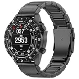 VeveXiao チタン腕時計ストラップ Fenix 8/epix Pro 47mm/Instinct 3 45mm 22mm クイックフィット 高級チタン 合金メタル交換用バンド Fenix 7/6/5 Approach S70 47mm用