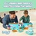 Bluey 3-in-1 Transforming Airplane Toys for Kids Playset, Turns into Resort & Boat, Airplane Toys for Kids 5-8 Includes Exclusive Captain Figure