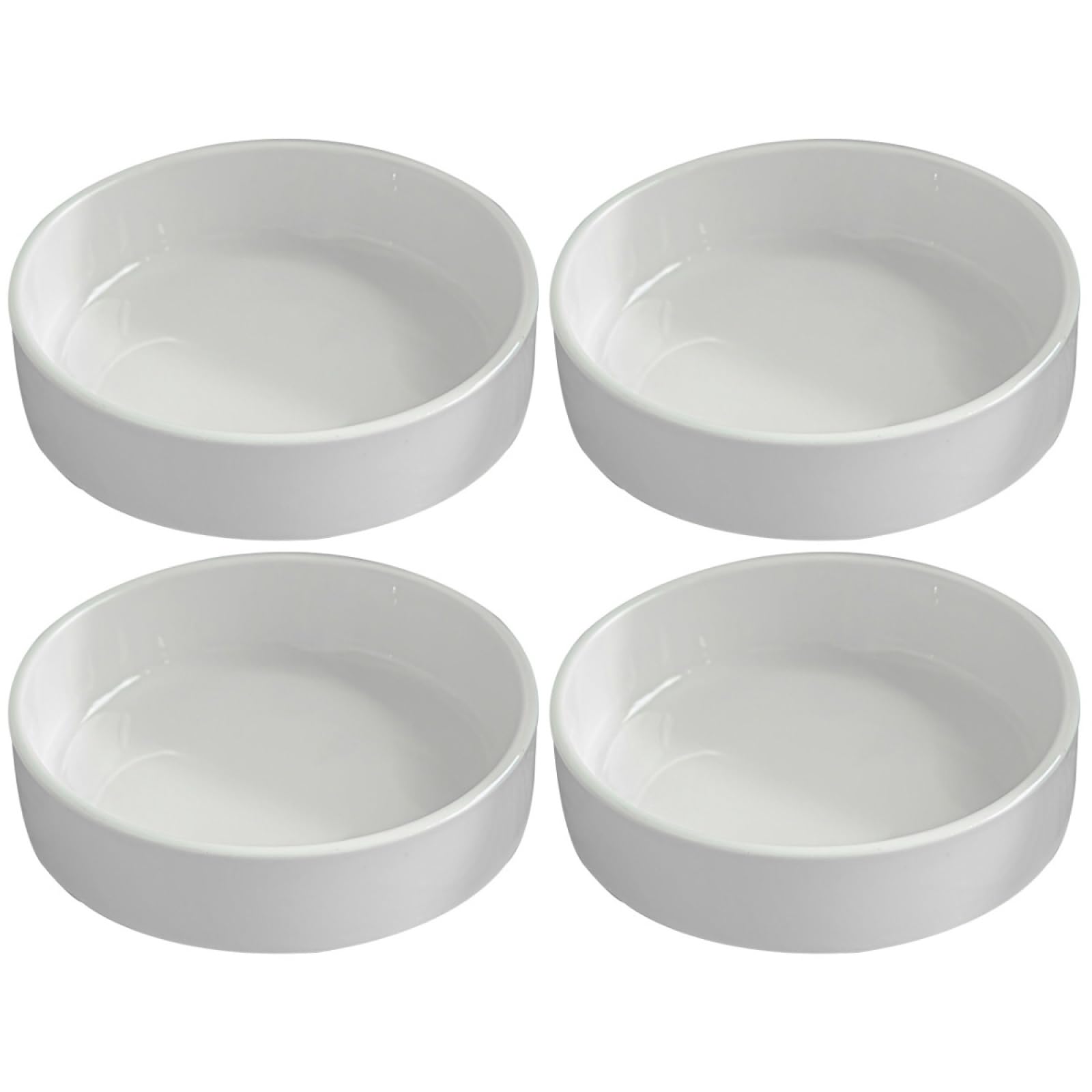 YARNOW 4 Pcs Brazilian Wood Pallet Desk Decorations Jewelry Tray Pottery Plants Tray Round Tray Wood Serving Tray Pots Brazilian Wood Tray Ceramics Office The Dish White Household