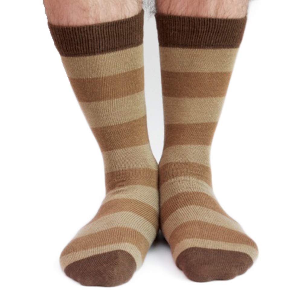 Cosy Stripy Alpaca Select Socks that are hard wearing for walking, everyday & formal use, Excellent insulation & Wicking Properties! Available in 3 sizes
