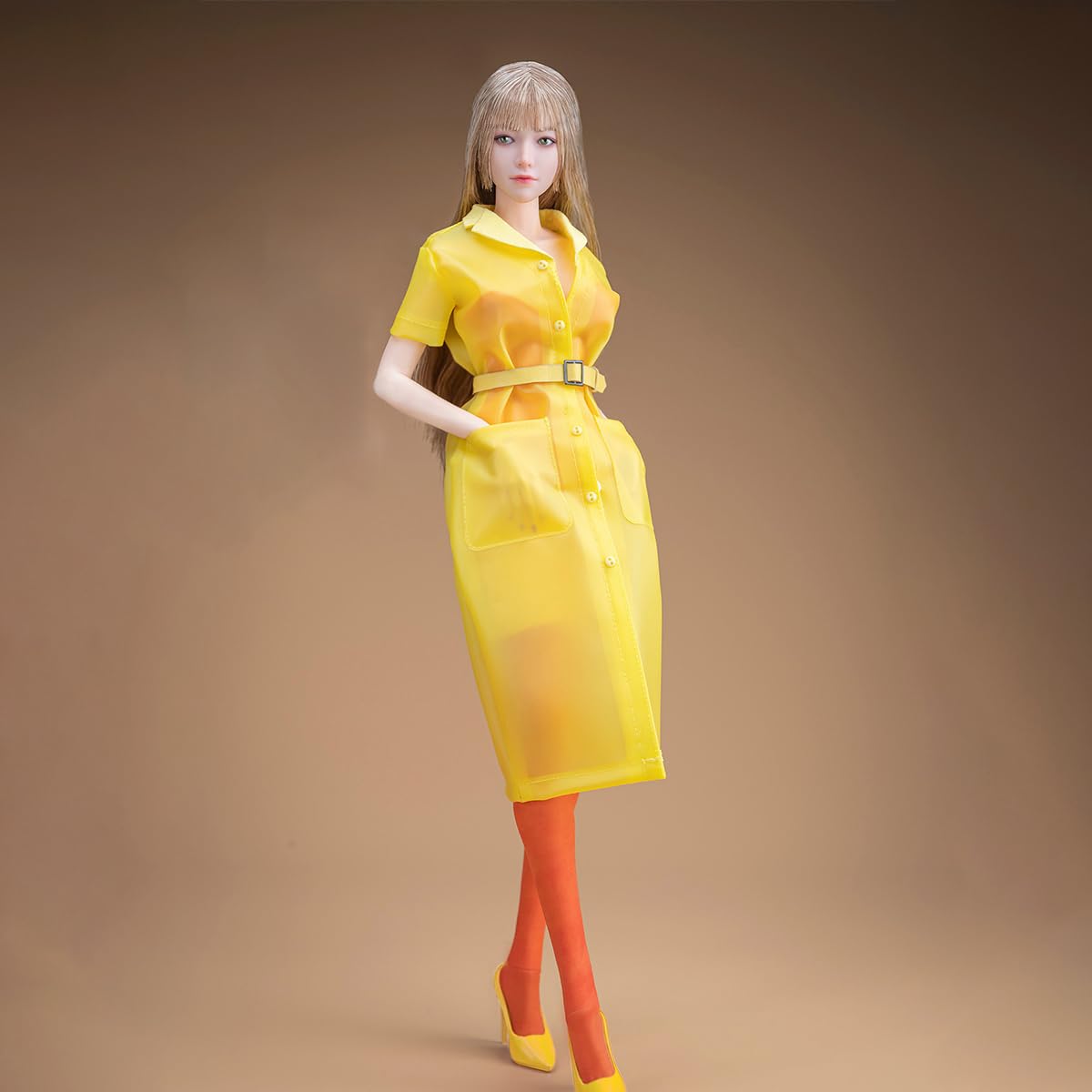 HiPlay I8Toys I8-C008C - Figura de apóstol de luz blanca a escala 1/6, color amarillo a partir de 15 años