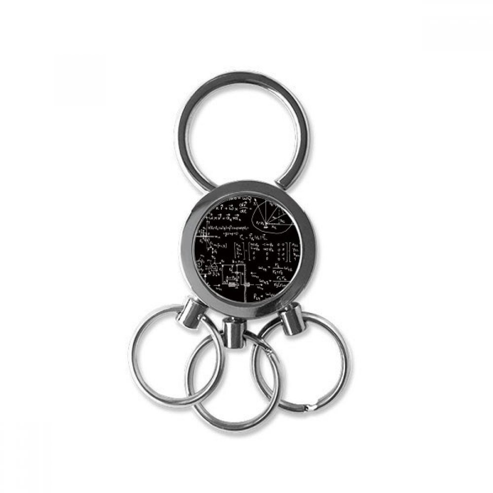 Porte-clés mathématiques Matrix formule calculus bague voiture bijoux sciences
