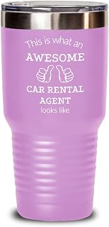 Car Rental Agent coffee tumbler, car rental, agent gifts, Gifts for work friend, coworker appreciation, gifts for women, gifts for men, leasing agent