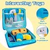 teytoy My 1st Toolbox Playset, Baby Tool Set for 1 Year Old, Pretend Play Construction Toy with Zippered Tool Box, Montessori Stem Plush Tool Kit Toys Birthday Gift for Toddlers Girls Boys