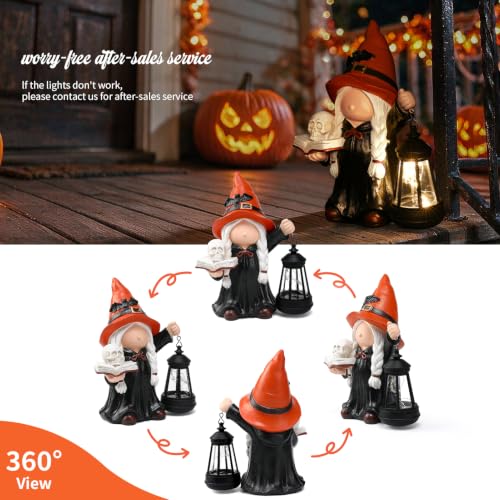 Amazon – Halloween Witch Gnome Garden Statue - image 7
