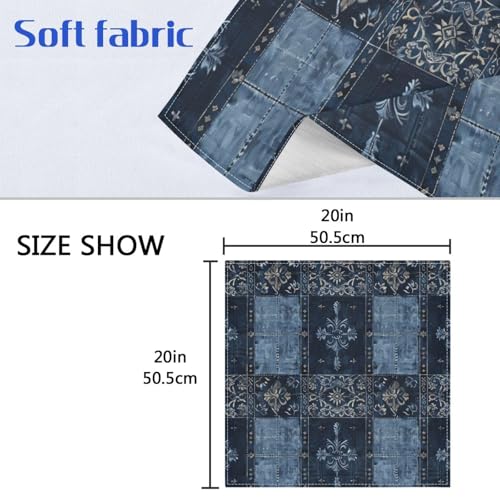 Servilletas de Tela Retro Vintage Victorian 20 x 20 in Pack 6 miniatura 7