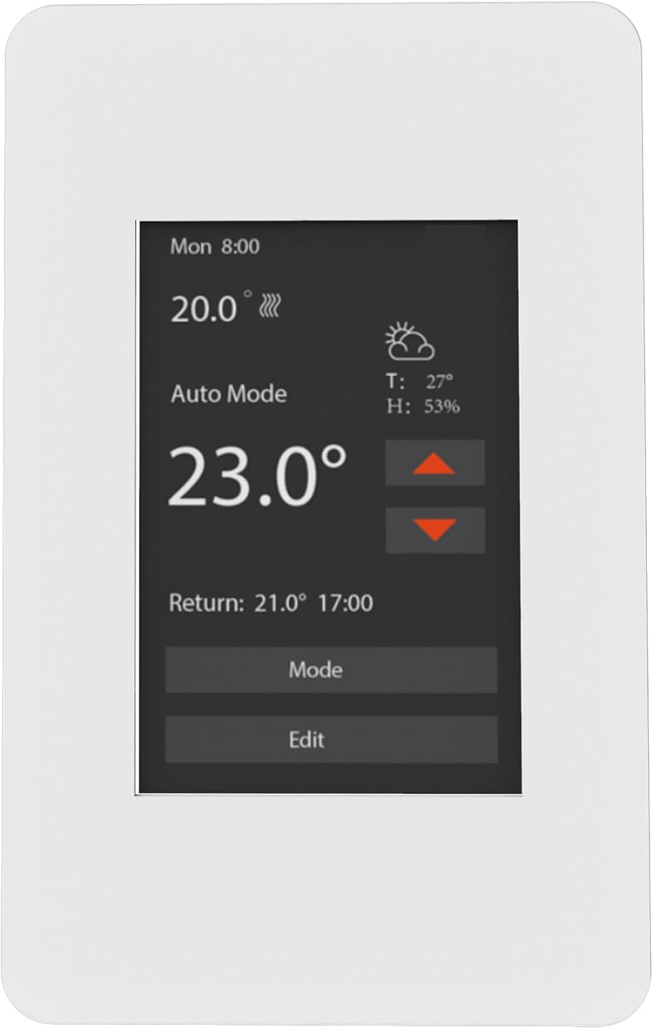 HEATIT ET7A Touchscreen Programmable Thermostat with Voice Control Amazon.ca Tools & Home