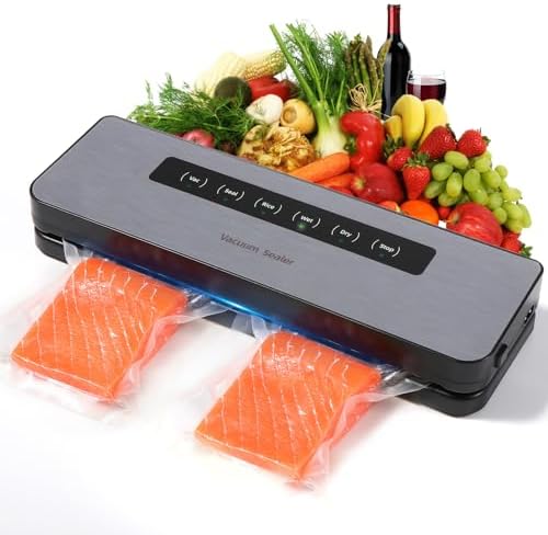 Diboniur Envasadora al Vacío Domesticas 5 en 1, Maquina Envasar a...