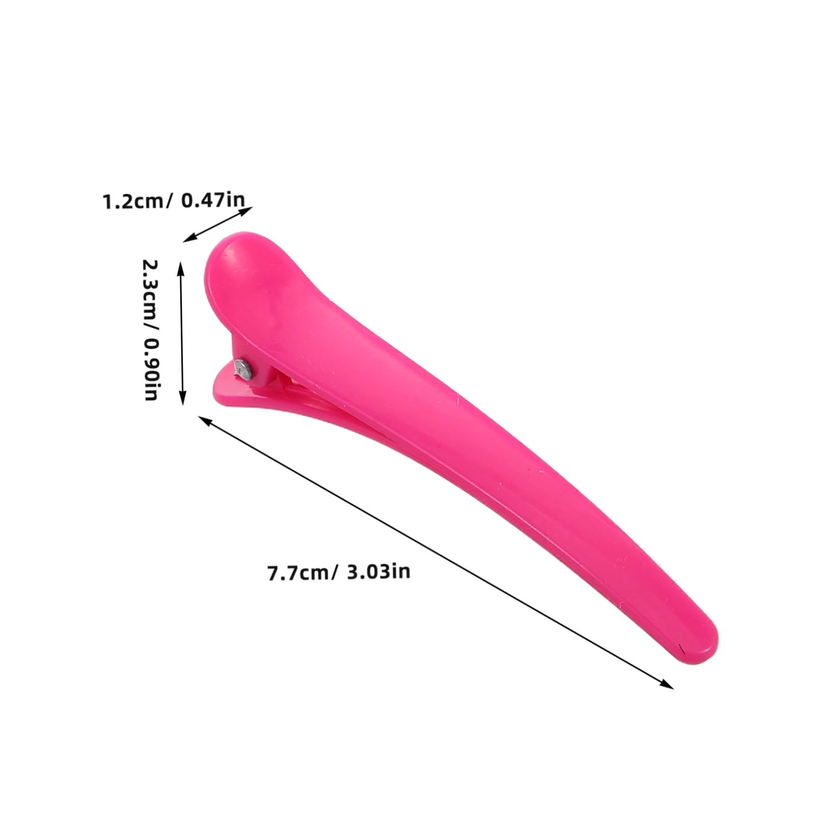 FRCOLOR 18Pcs Self Adhesive Hair Rollers Set Plastic Hair Curlers with Clips Easy to Use for All Hair Includes for Stylish Hairdressing