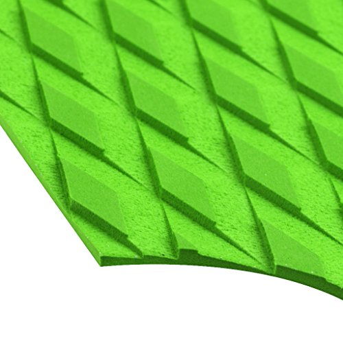 Dovewill 9 Pieces/Set Premium Performance EVA Surfboard Stand Up Paddleboard Surfing SUP Deck Pad/Traction Pad/Tail Pads - Choice of Color - Green