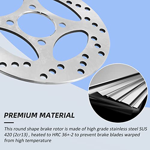 M Mati Rear Brake Disc Rotor For Yamaha Raptor 700 2006-2020 Yfz450 2006-2013 Yfz450X 2008 1S3-2582W-10-00 1Pe-F582W-00-00 1S3-2582W-00-00 #TOP4