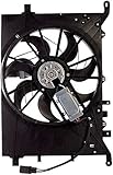APDTY 732502 Dual Radiator & AC Condenser Cooling Fan Assembly